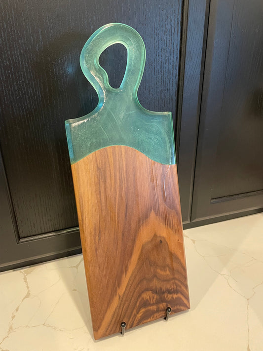 Sea Glass Handle Board - 18" x 6-1/2" x 3/4"