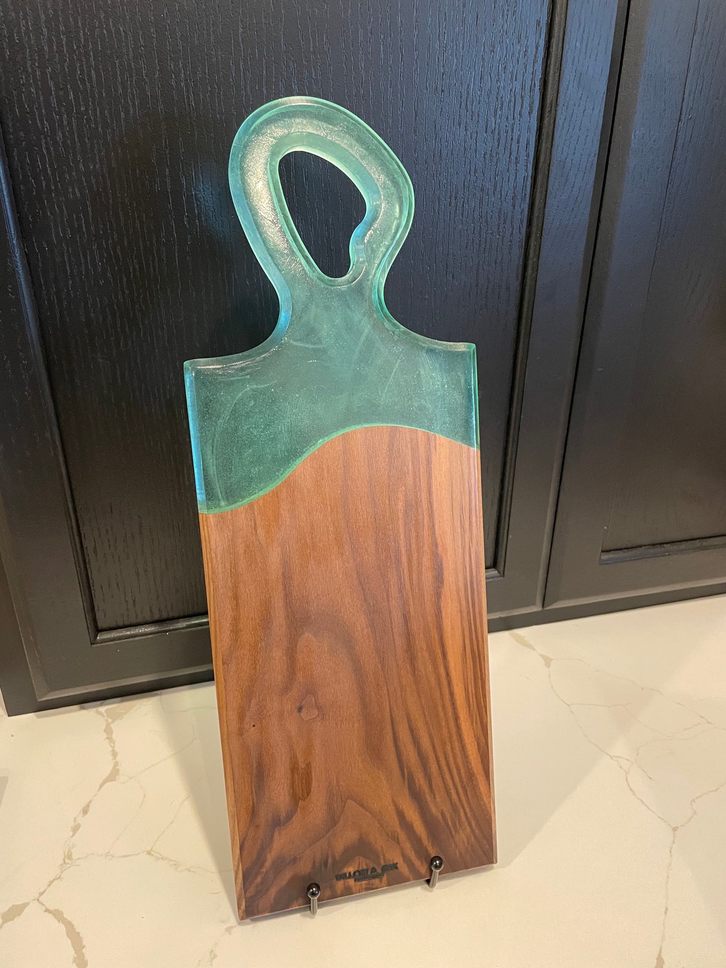 Sea Glass Handle Board - 18" x 6-1/2" x 3/4"